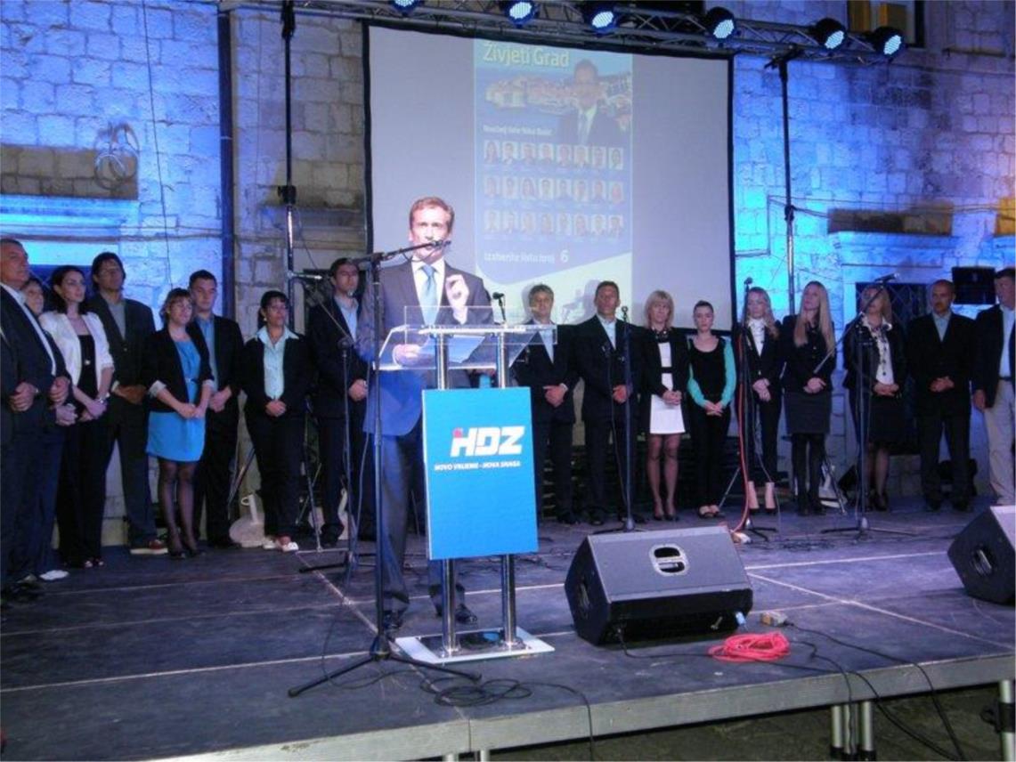 Predizborni skup koalicije HDZ-HSP AS-HSLS 0