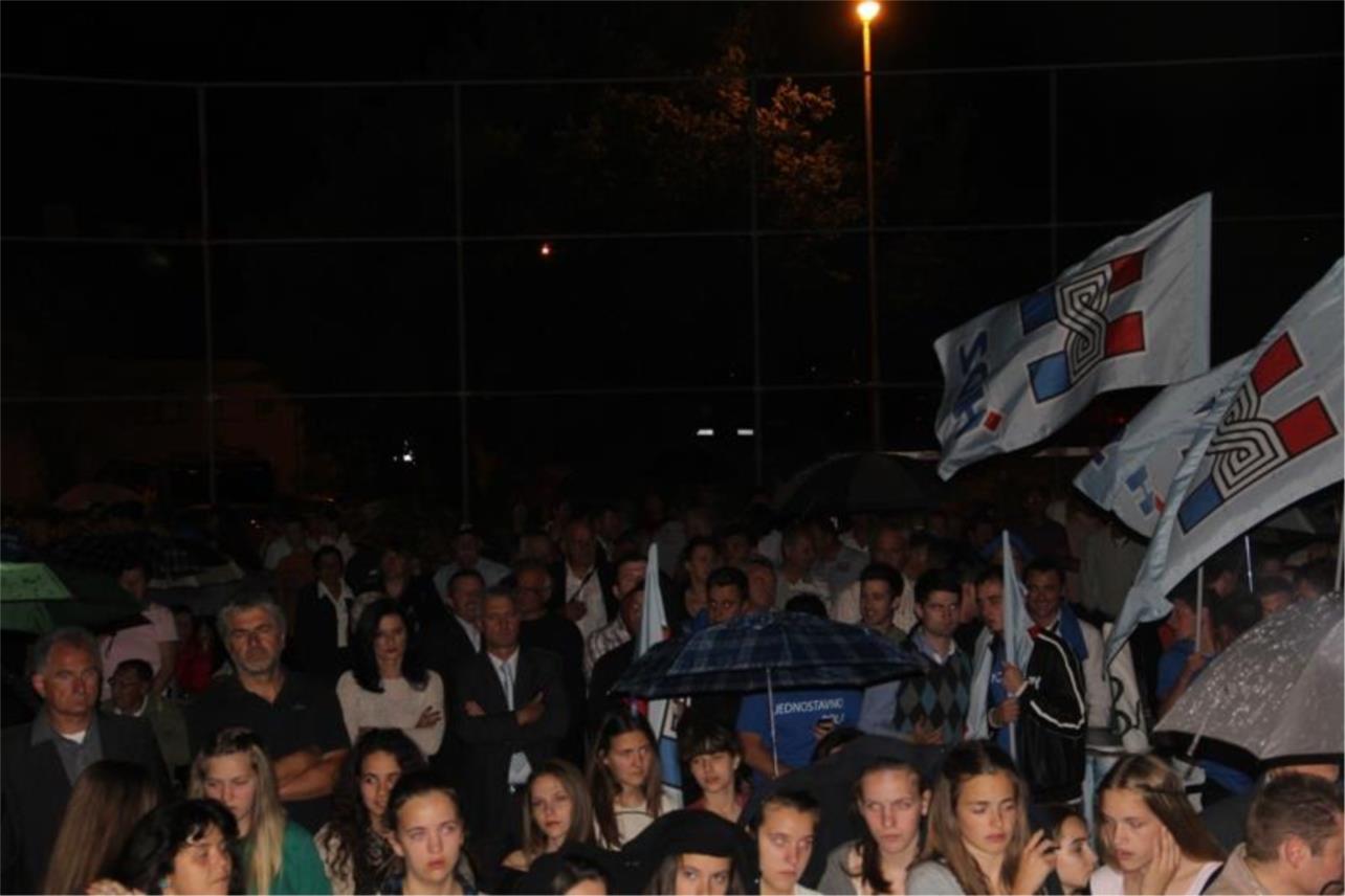 Predizborni skup koalicije HDZ-HSP AS-HSLS  0