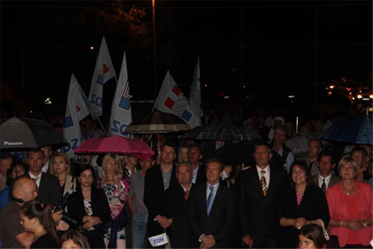 Predizborni skup koalicije HDZ-HSP AS-HSLS  0