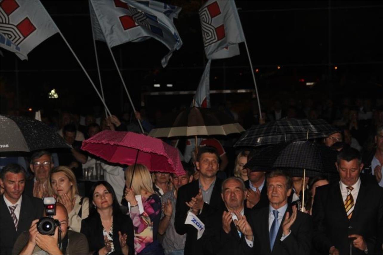 Predizborni skup koalicije HDZ-HSP AS-HSLS  0