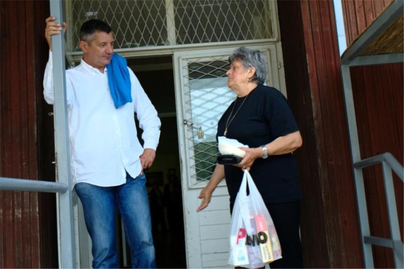 Teo Andrić sa umirovljenicima u Mokošici 0