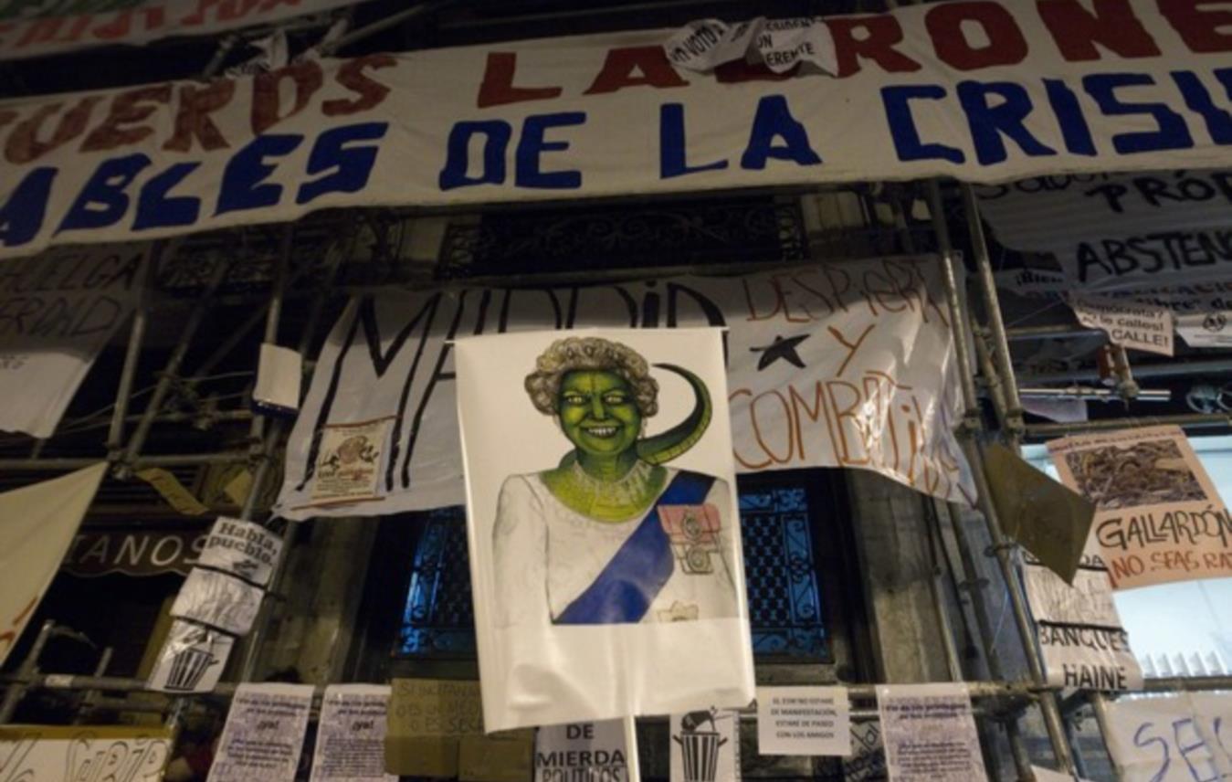Deseci tisuća prosvjednika prenoćili su u Madridu
