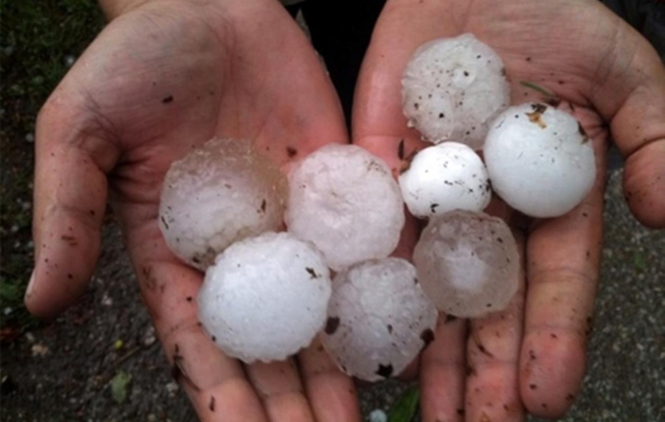 Tuča veličine jajeta pogodila je područje Kalesije u BiH