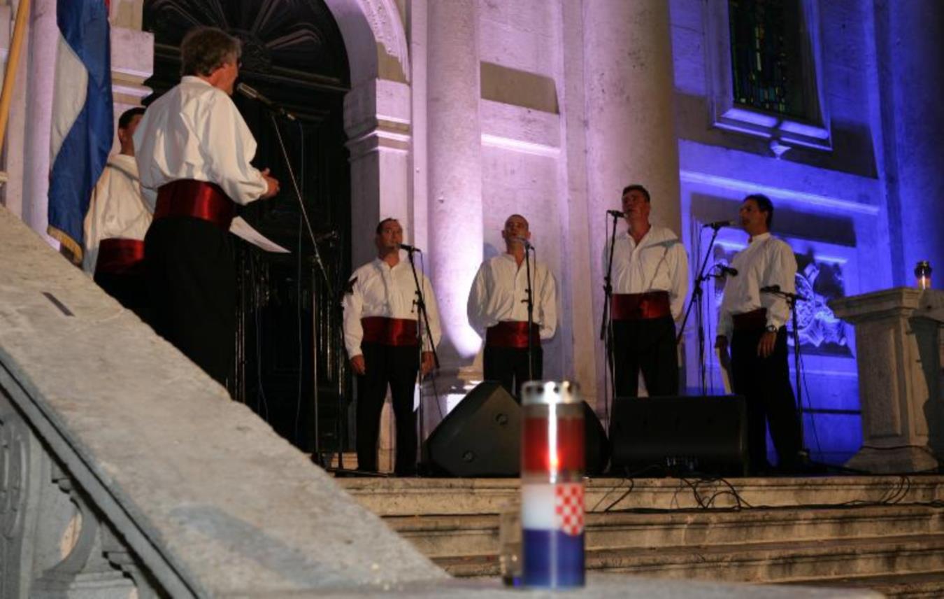 Koncert klapa_Stradun