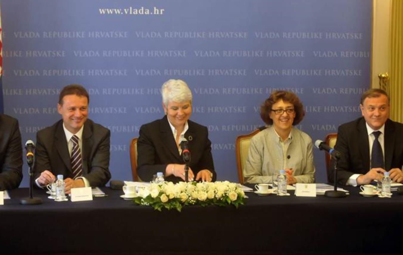 Jadranka Kosor i veleposlanici zemalja EU