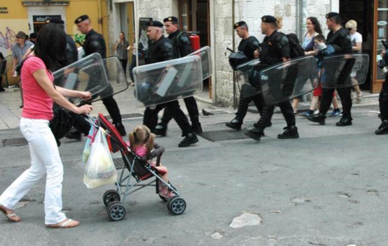 Gay Pride u Splitu policija