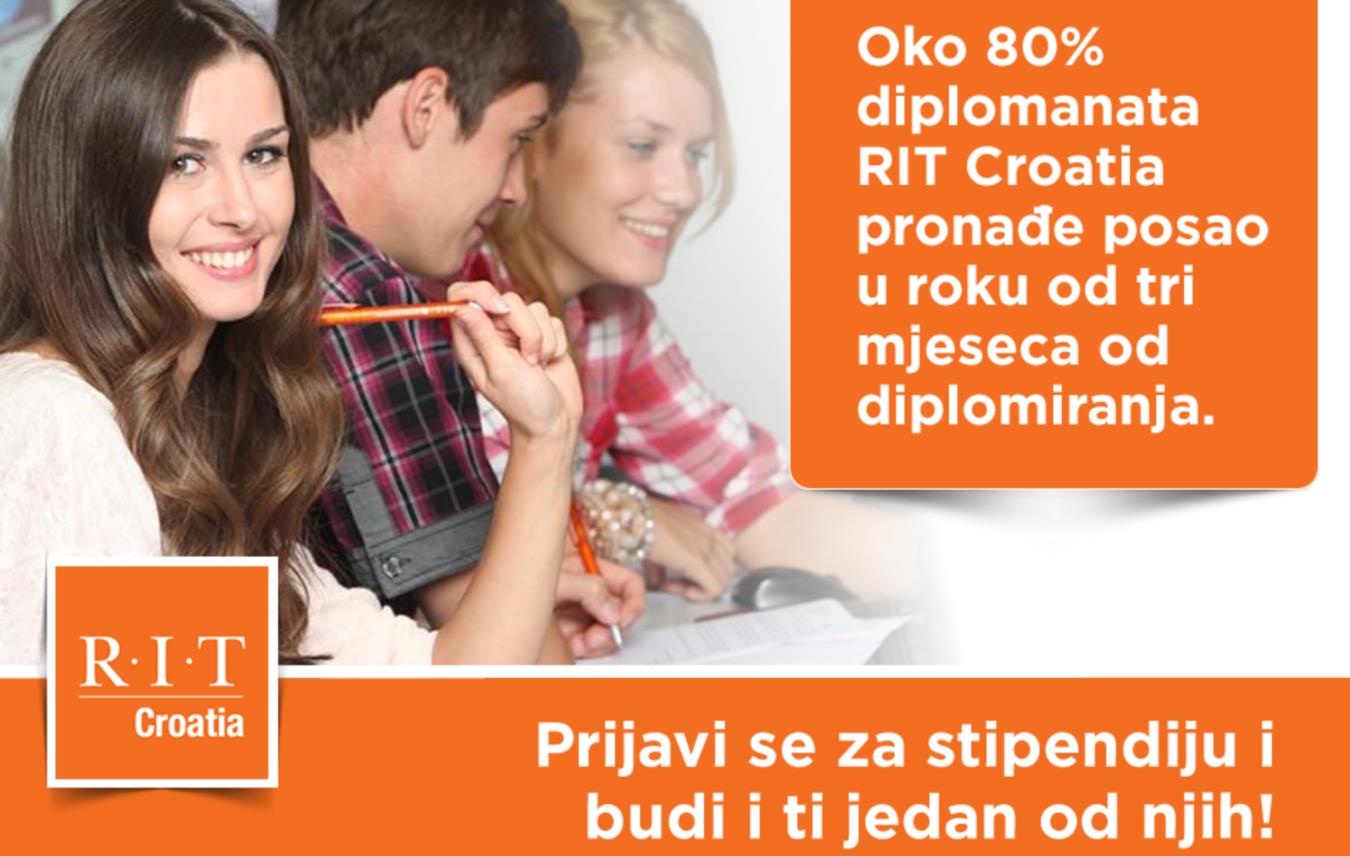 RIT Croatia ponovno osigurao fond stipendija veći od 2,5 milijuna kuna