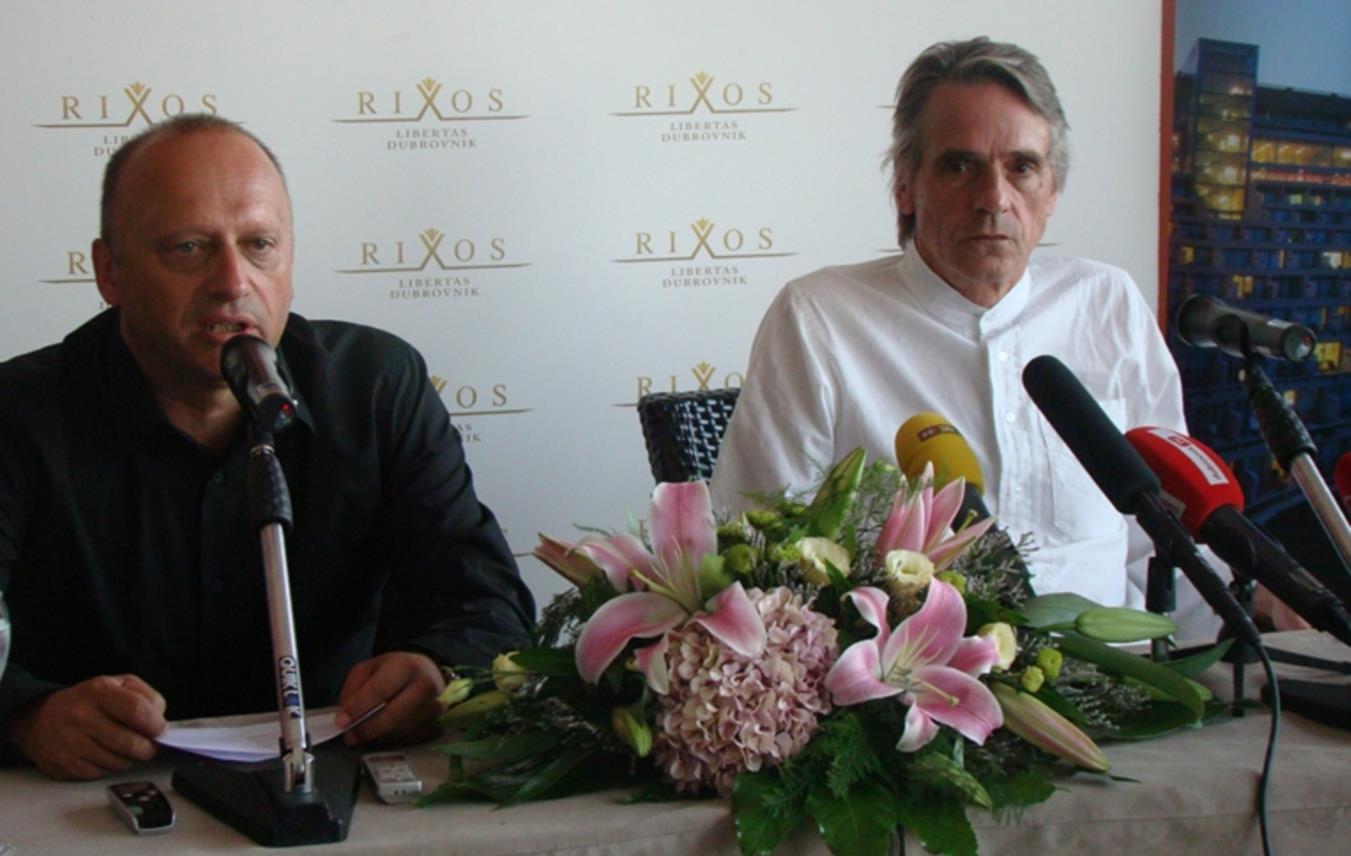 Jeremy Irons pressica
