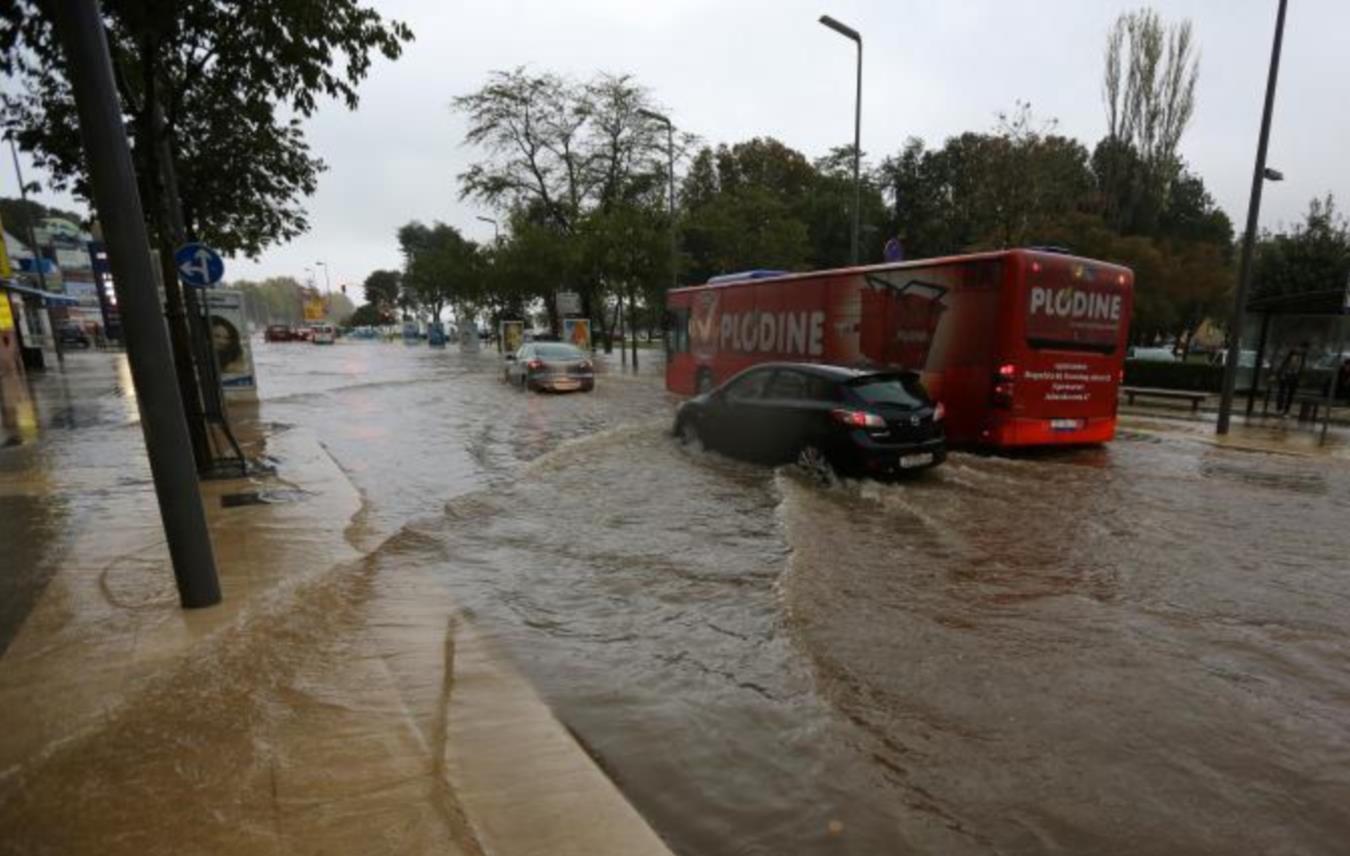 Velika kiša u Zadru 0