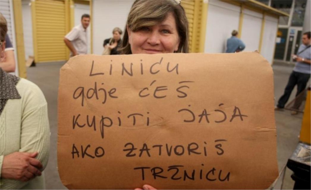 Poreznu prepale sablasne slike pustih tržnica, pomoć obećao i Stazić