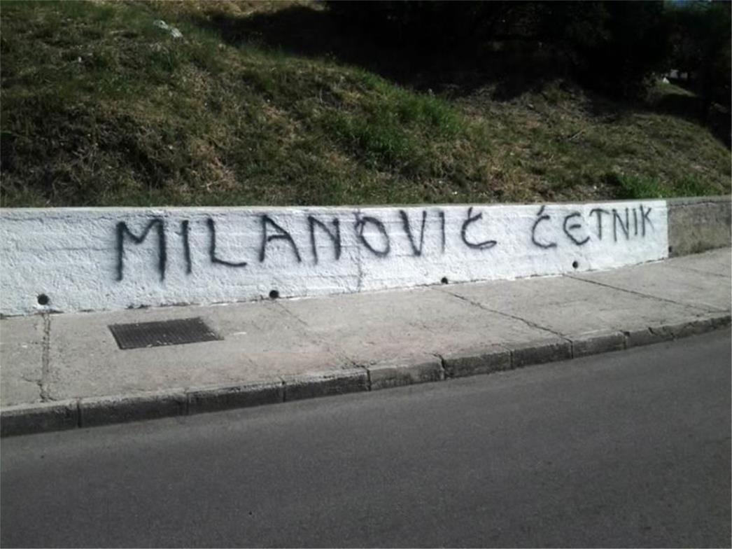 Sinoć uhićen muškarac (32) dok je ispisivao grafite u Mokošici