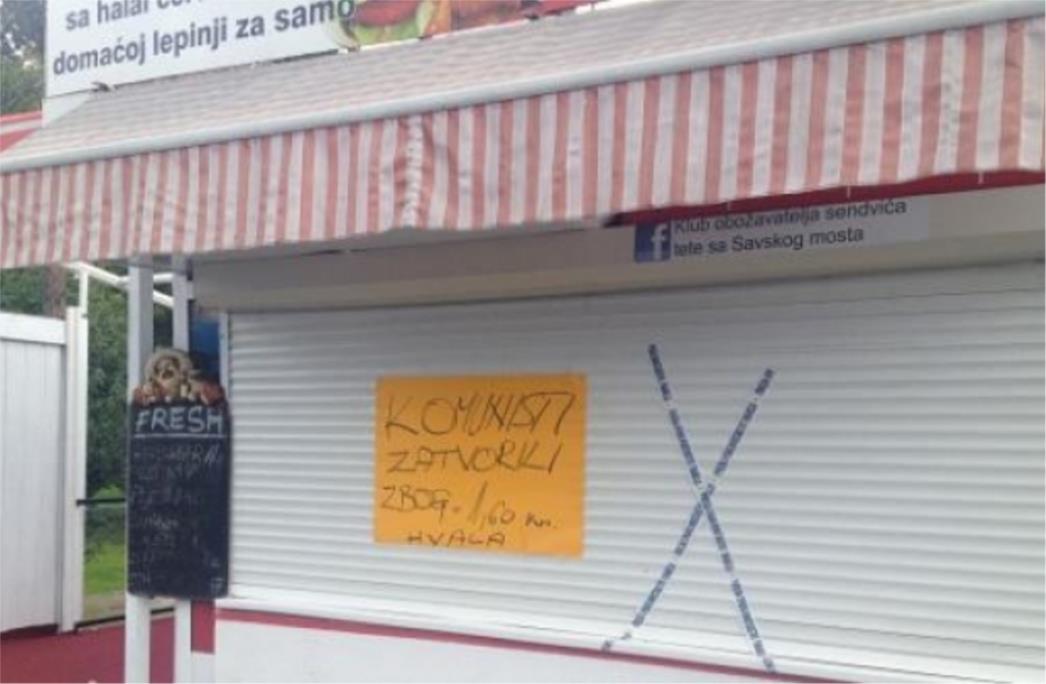 Linićevi inspektori vratili se s Jadrana i  zatvorili objekt u Zagrebu, vlasnik im ostavio poruku