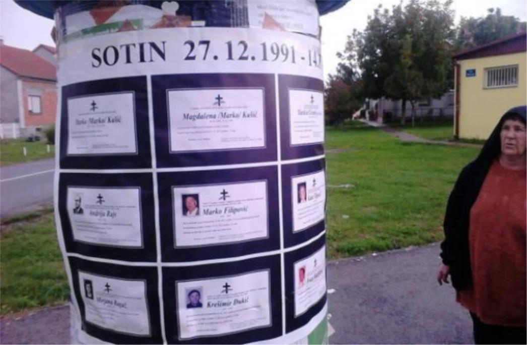 ESKALACIJA SRAMOTNIH DOGAĐAJA U VUKOVARU: Pokidane osmrtnice sotinskih žrtava! (FOTO) 