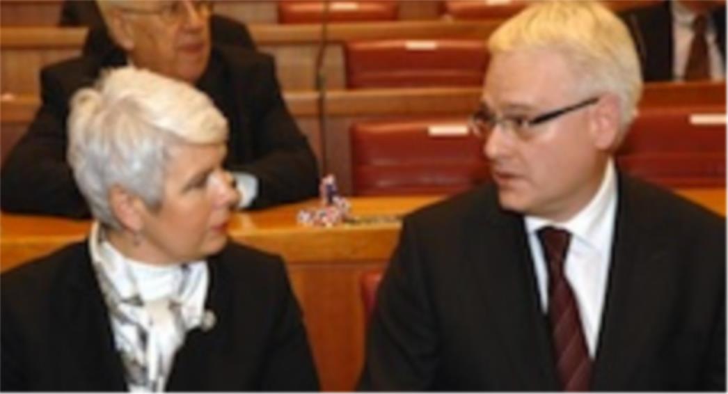U Zagrebu 'izvanredno stanje', Kosorica i Josipović imali važnijega posla