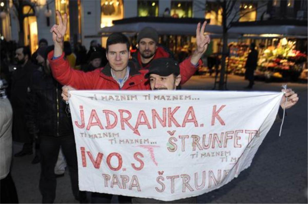 Prosvjednici izvozali policiju po cijelom Zagrebu