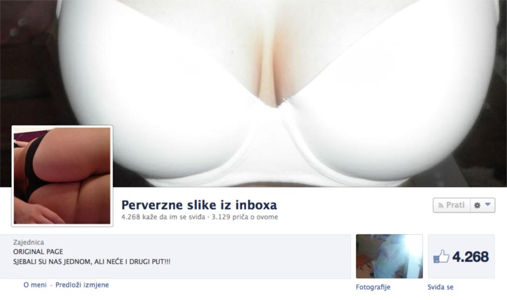  Prešlo je svaku mjeru! Još jedna nakaradna stranica na Facebooku! 