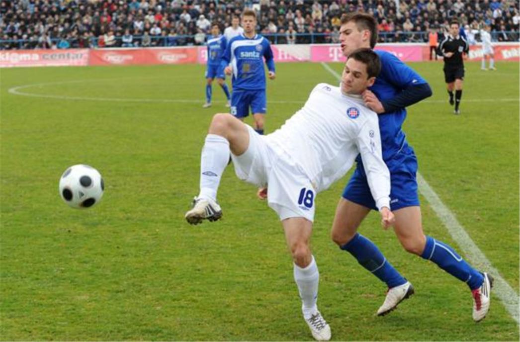  Hajduk slavio u Zadru pogotkom Andrića i Ljubičića