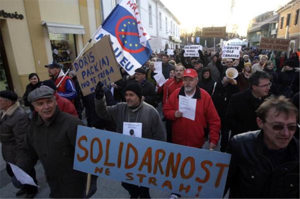 Tisuću Čakovčana marširalo za rušenje Vlade