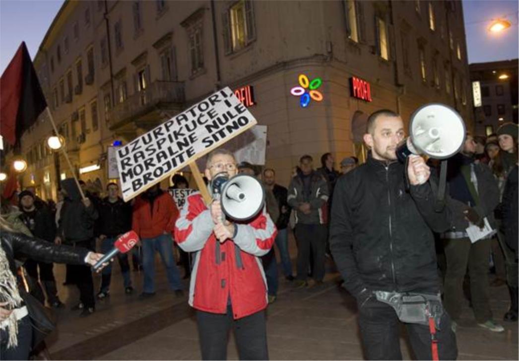  U prosvjedni marš krenuli i Riječani