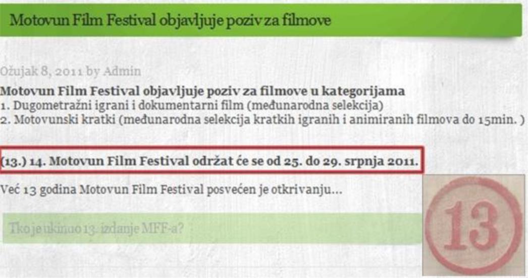Motovun film festival poništio 'nesretno 13.' izdanje