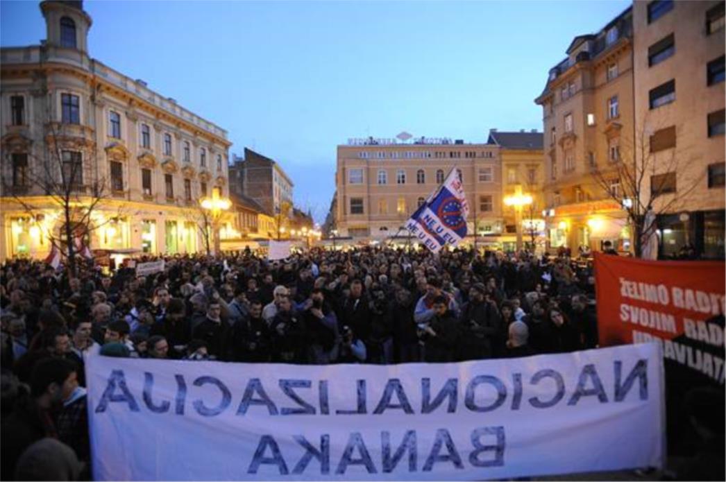 Završio još jedan prosvjed u Zagrebu. Idući je u ponedjeljak u 18 sati