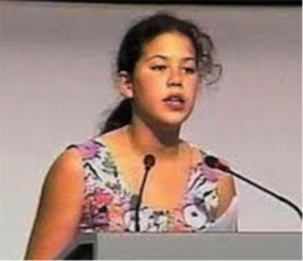 Poslušajte djevojčicu koja je utišala svijet na šest minuta