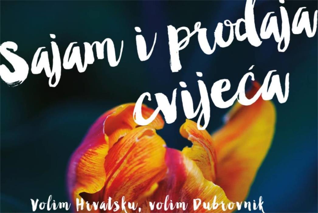Sajam i prodaja cvijeća u  parku Luja Šoletića u Gružu