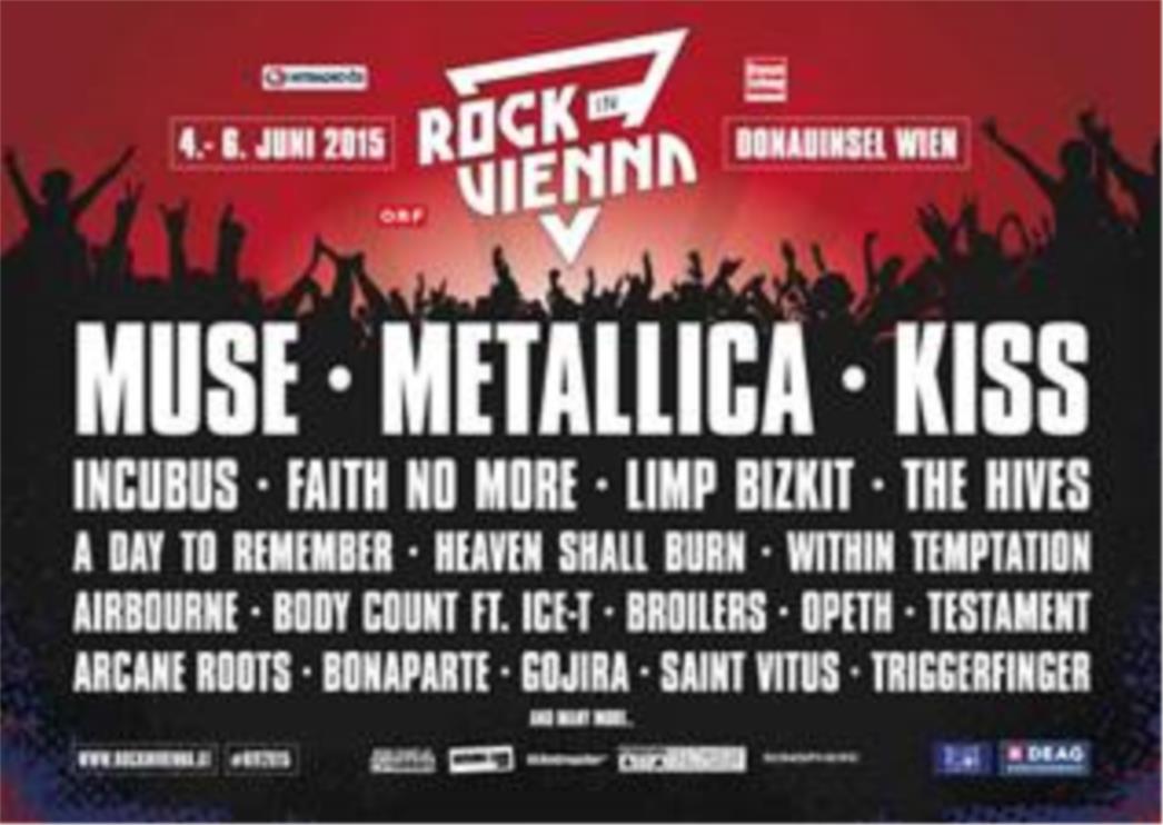 Rock in Vienna 2015– Bendovi prvog dana uz bok legendarnoj Metallici