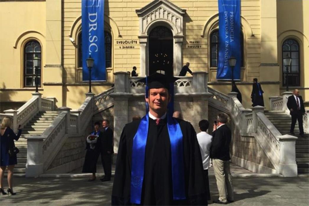 SVEČANA PROMOCIJA: Goran  Cvjetinović stekao  akademski stupanj doktora znanosti i umjetnosti