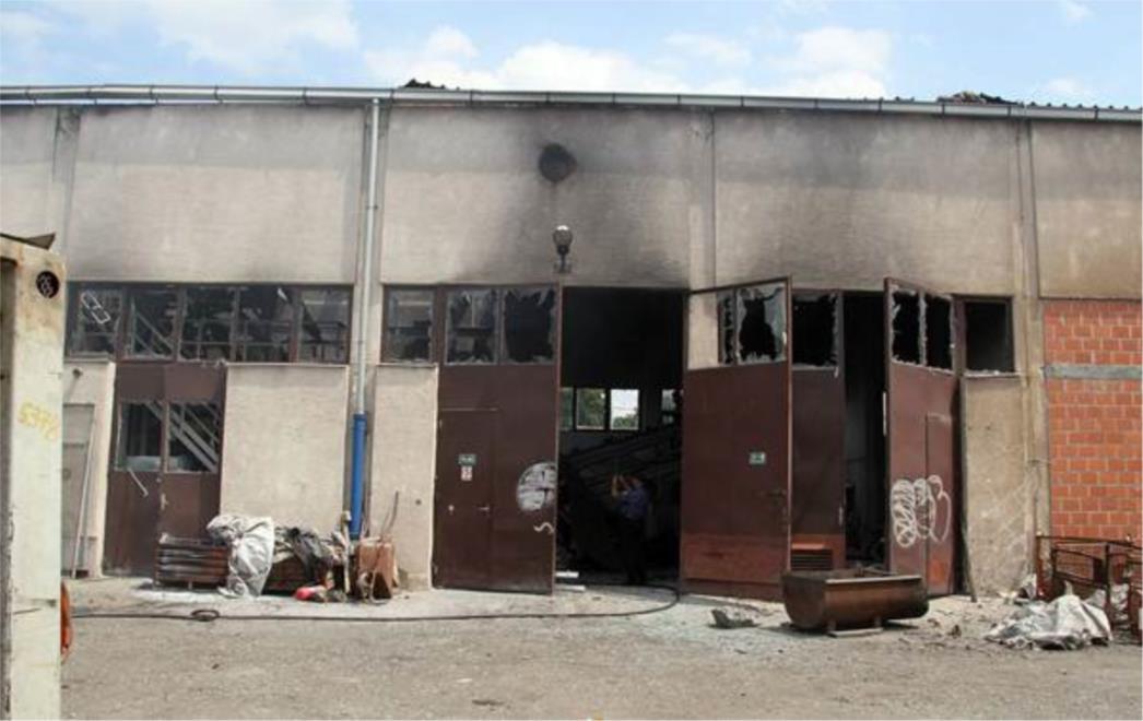 FOTO Eksplozija u ljevaonici aluminija u Križevcima