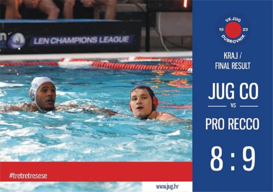 PRO RECCO POBIJEDIO JUG Talijanski golman imao nevjerojatnih 20 obrana
