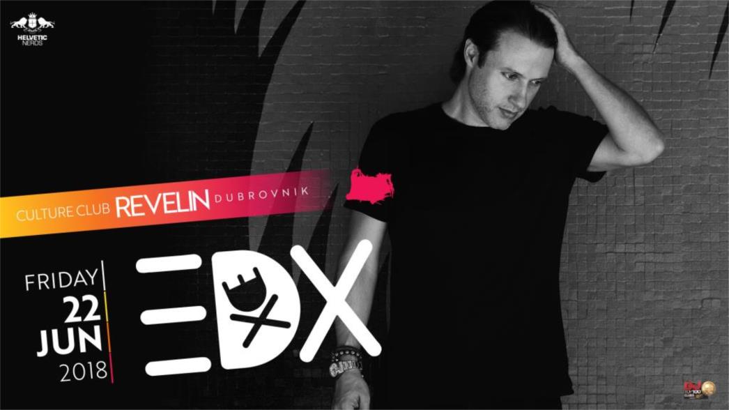 Producent Spinnin Recordsa, EDX, ovaj petak svira u Revelinu
