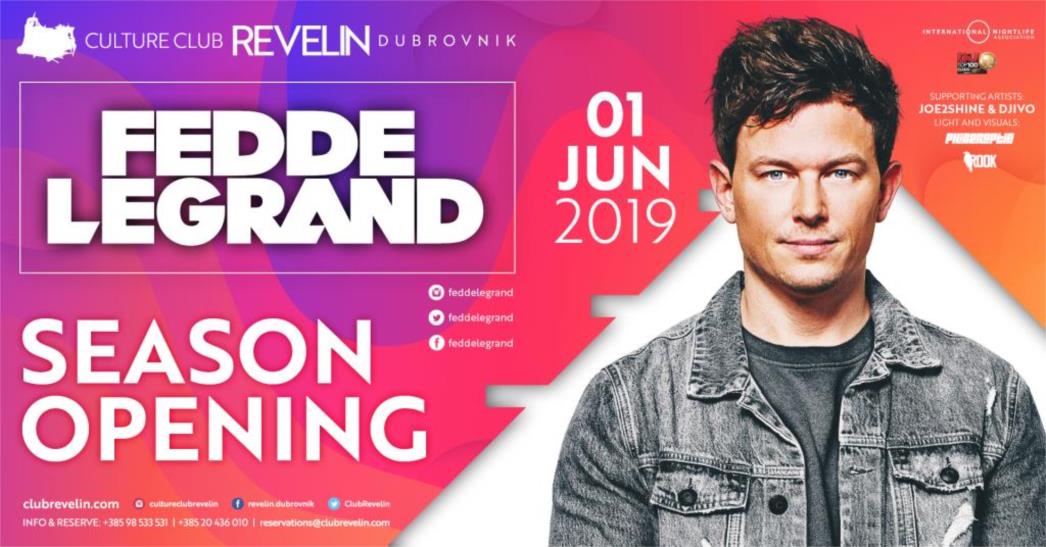 DOČEKAJTE LJETO SA STILOM! Požurite po promo pakete ulazica za Fedde Le Granda