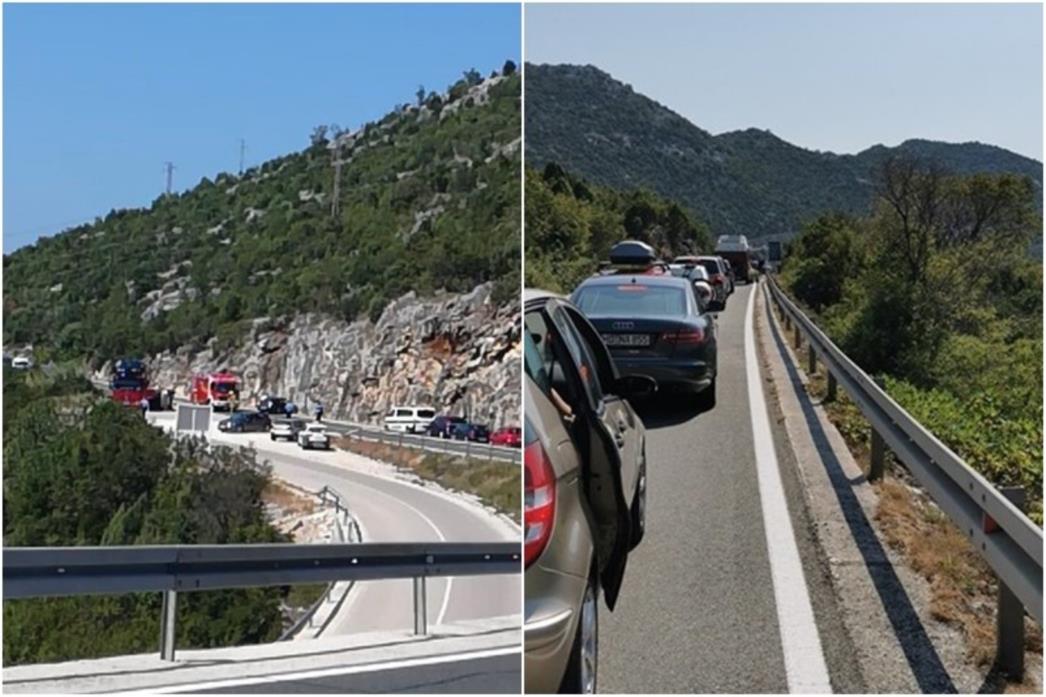 PROMETNA NESREĆA Tri vozila se sudarila na području Rabe, ima ozlijeđenih