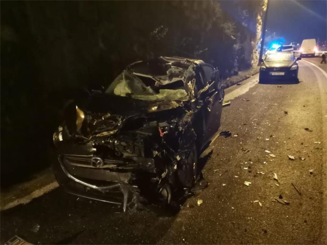 Jedna osoba teže ozlijeđena, a do nesreće je došlo zbog nepropisnog pretjecanja