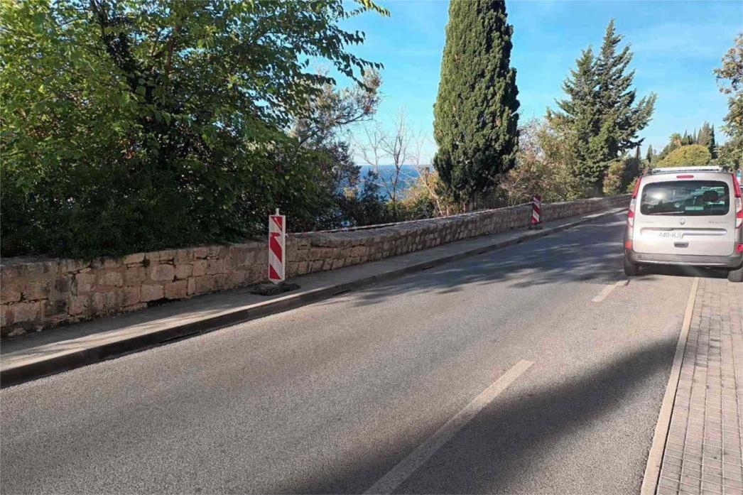 Započela sanacija zida u Ulici Frana Supila
