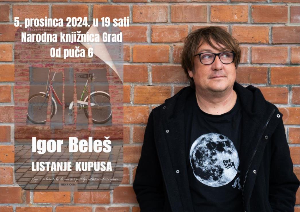Predstavljanje romana “Listanje kupusa”  Igora Beleša