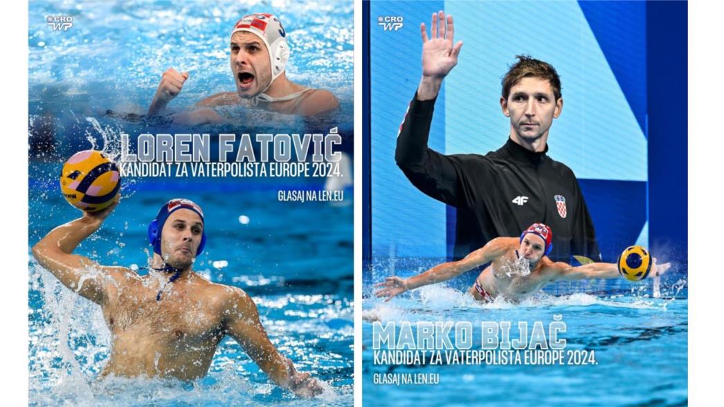 Loren Fatović i Marko Bijač nominirani za najbolje vaterpoliste Europe