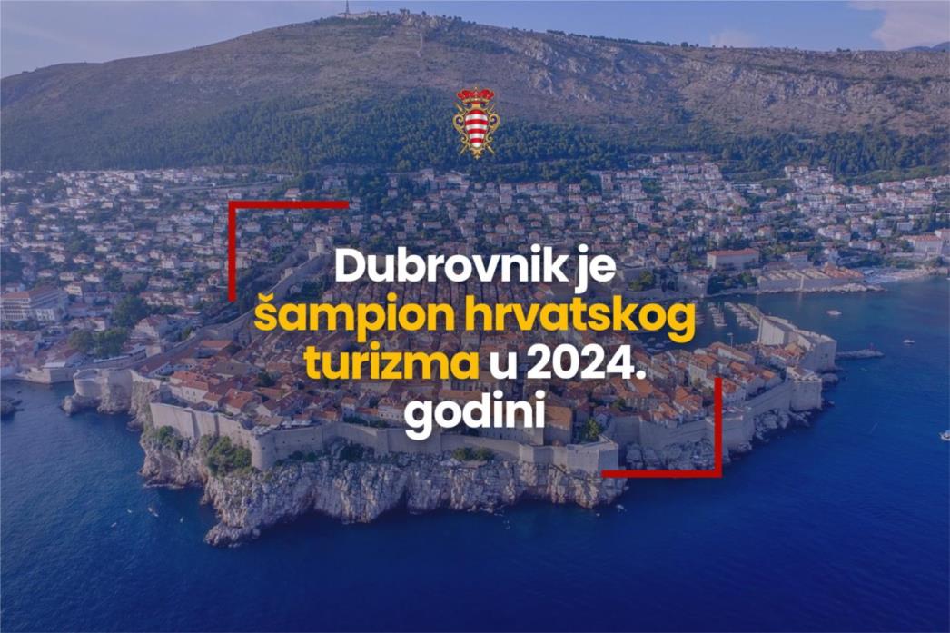 Dubrovnik postao šampion hrvatskog turizma u 2024. godini