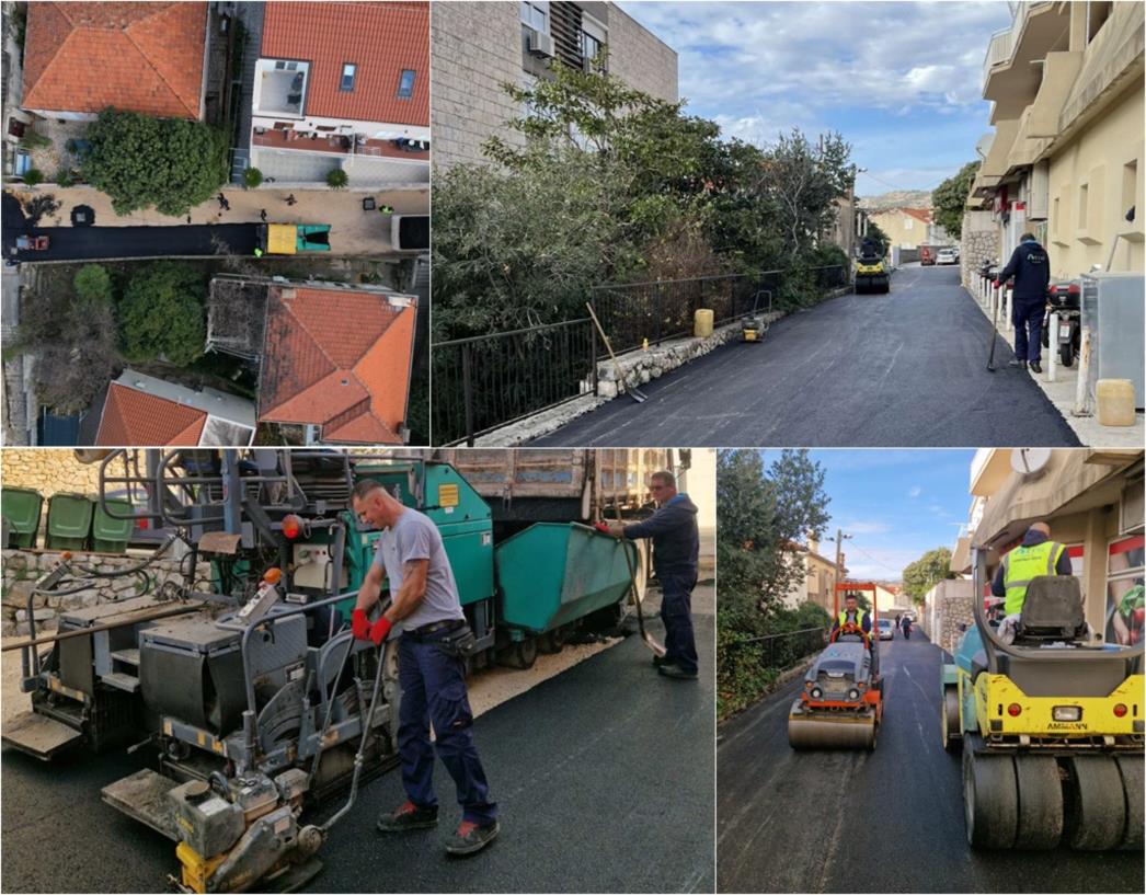 Završeni radovi uređenja kolnika u Ulici generala Janka Bobetka