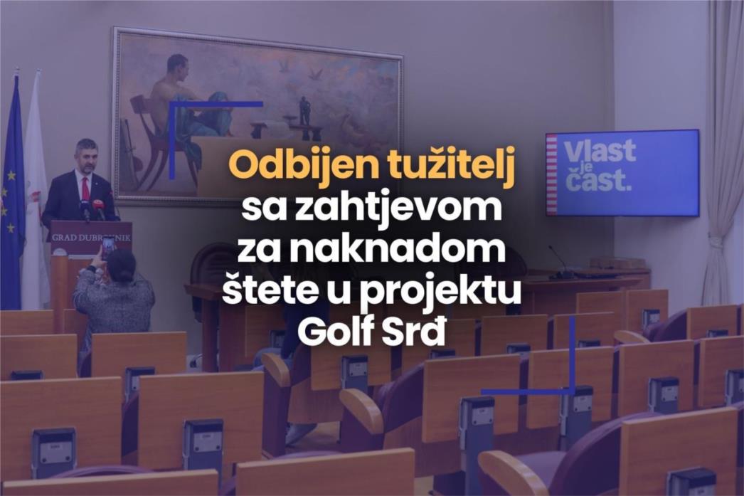 U cijelosti odbijena tužba protiv Republike Hrvatske za projekt golfa na Srđu