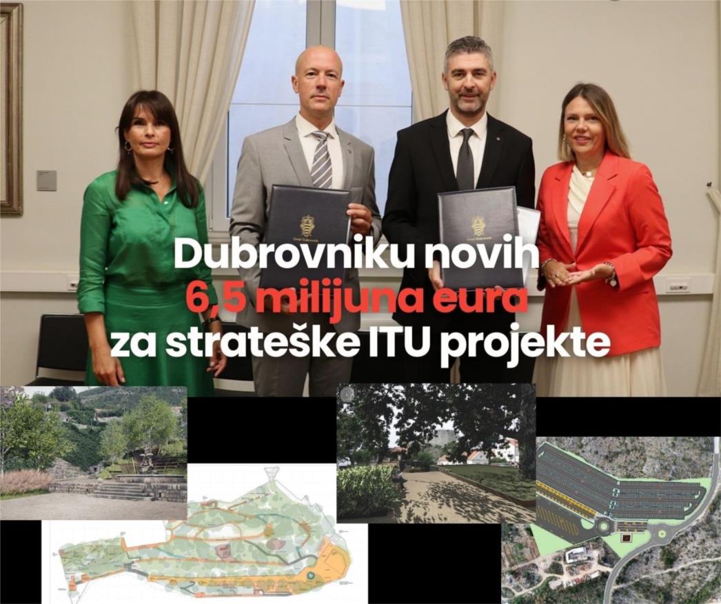 Dubrovnik dobiva 6,5 milijuna eura za strateške projekte