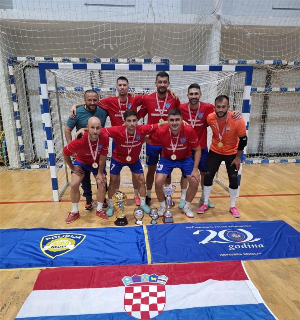 Policijska uprava dubrovačko-neretvanska osvojila prvo mjesto na malonogometnom turniru!