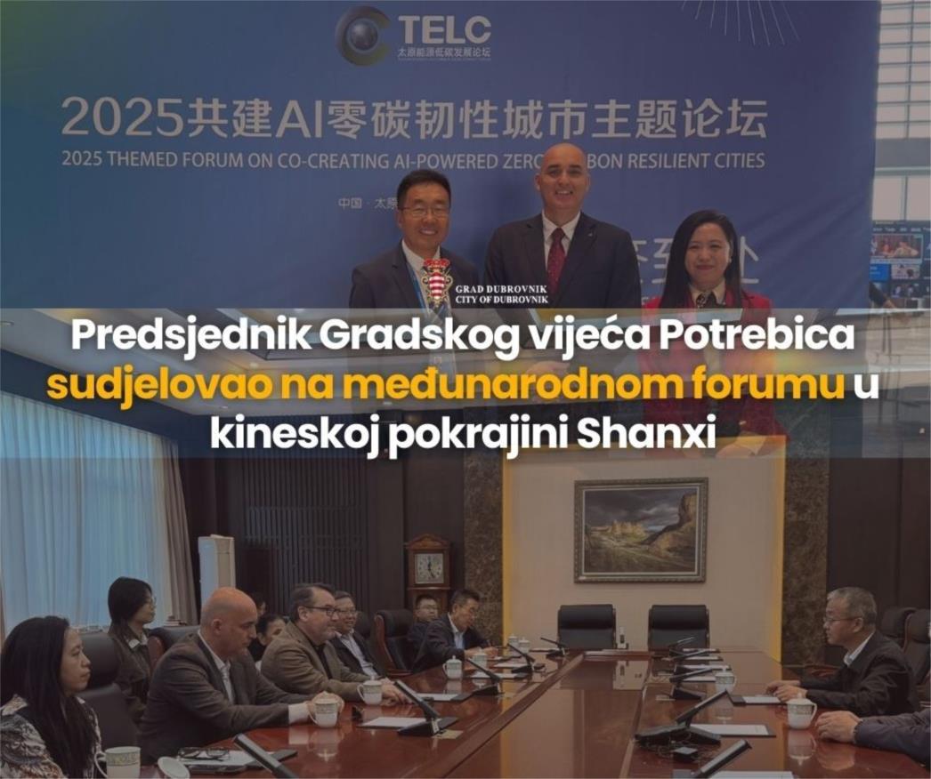 Predsjednik Gradskog vijeća sudjelovao na Forumu u Kini