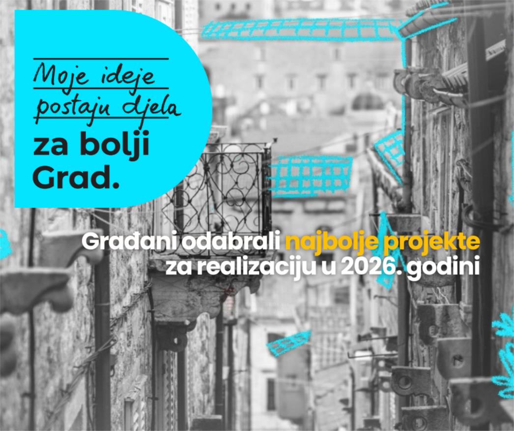 Građani Dubrovnika odabrali projekte za 2026. godinu