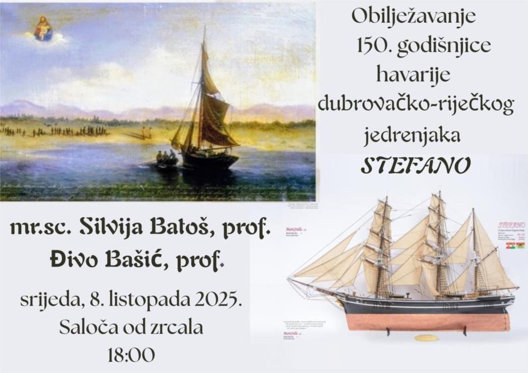 Predavanje o 150. godišnjici havarije jedrenjaka Stefano