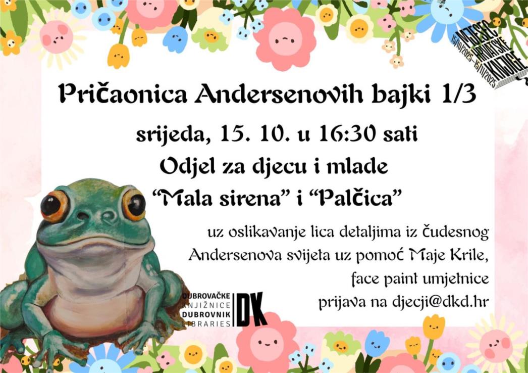 Otvorenje Mjeseca hrvatske knjige s bajkama i oslikavanjem lica
