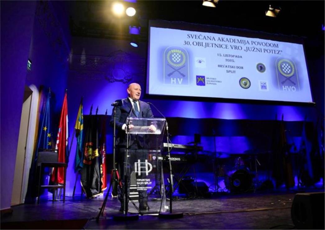 U Splitu obilježena 30. obljetnica VRO Južni potez