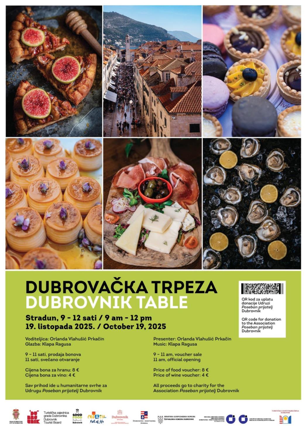 Dubrovačka trpeza: Humanitarni događaj na Stradunu