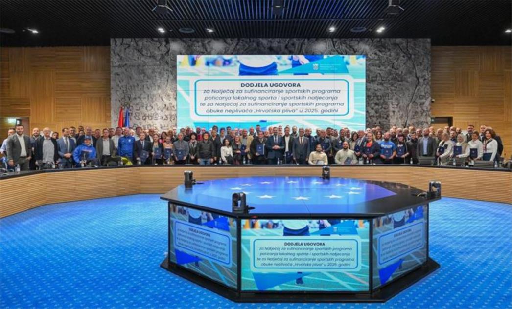 Rekordna sredstva za lokalni sport: 4,8 milijuna eura dodijeljeno za 320 programa